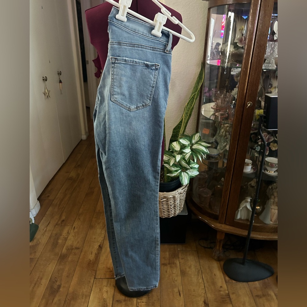 Ann Taylor Loft Light Colored Blue Jeans